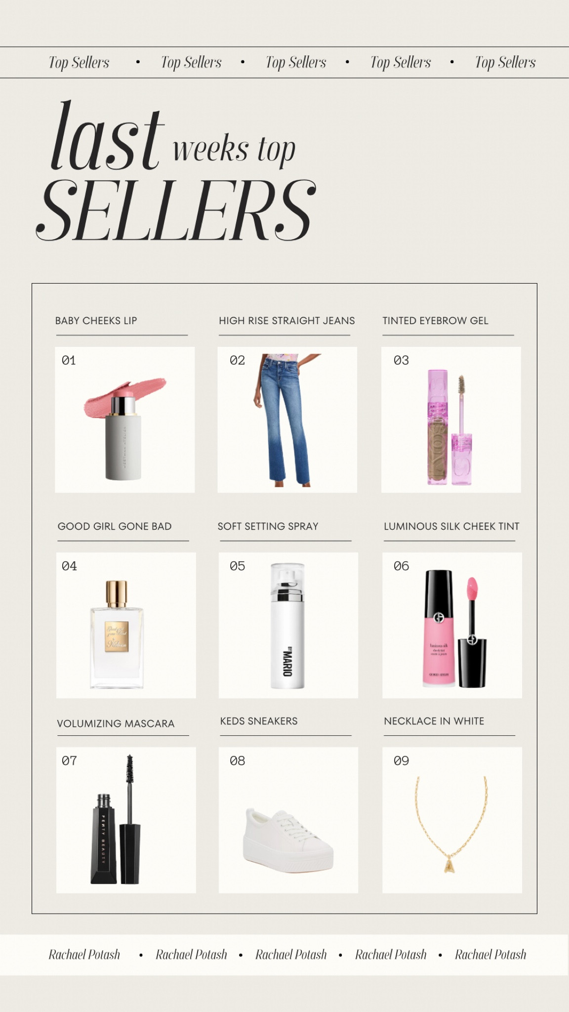 Last week top sellers! 



#LTKSaleAlert #LTKGiftGuide #LTKBeauty