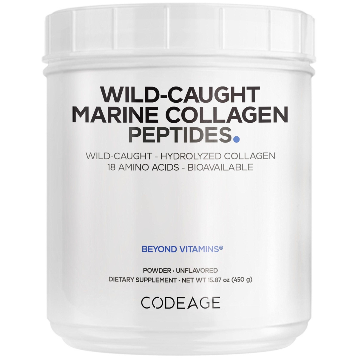 Codeage Wild Caught Marine Collagen Peptides Powder, Meatless Collagen | Macys (US)