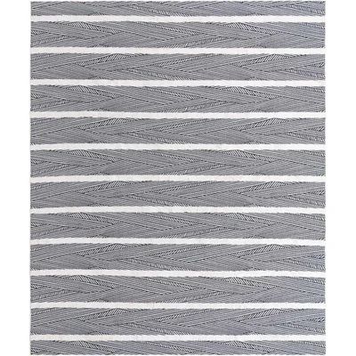 Casa Striped Cotton Black Area Rug Sabrina Soto™ Collection Rug Size: Rectangle 9'10 x 12' | Wayfair North America