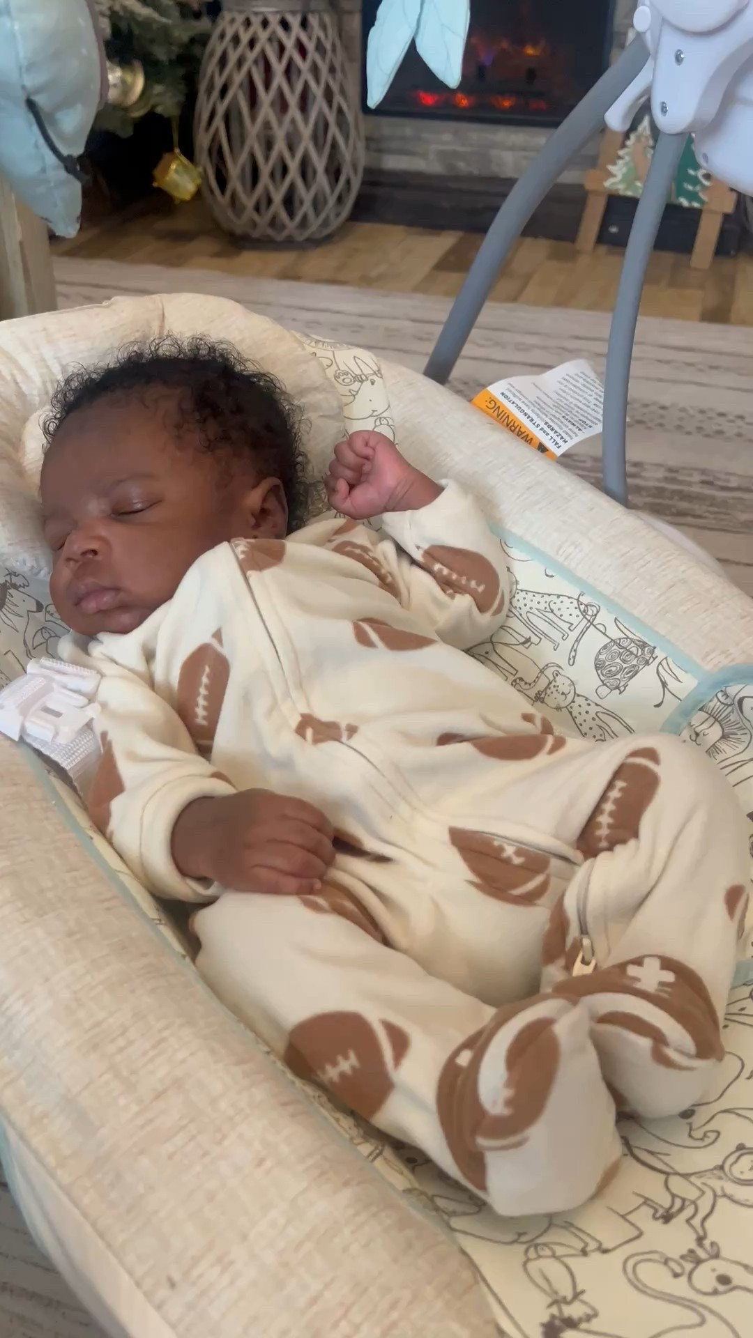 This swing has been so helpful to have around the house, especially when I need to get things done. He clearly loves it.

It has 3 different baby songs it plays, and also has a mode to speed it up and for it to play no music.

#LTKdayinmylife #LTKBaby #LTKmomlife