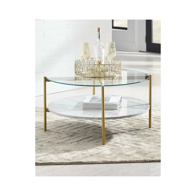 Burroughs Coffee Table with Storage | Wayfair North America