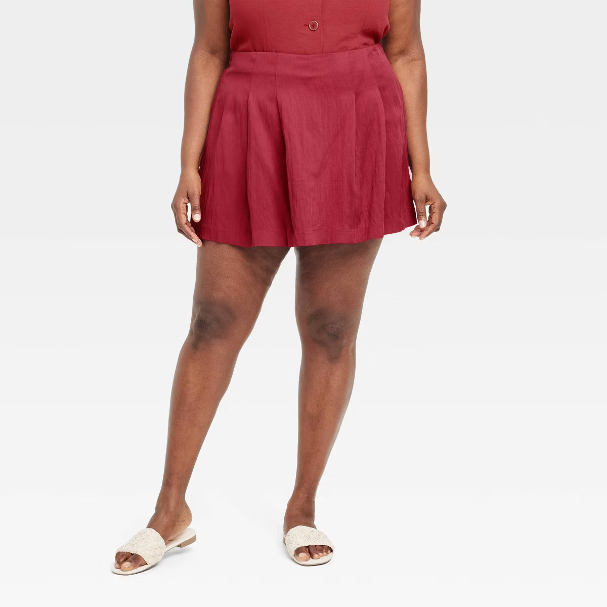 Women's High-Rise Pleated Skort - A New Day™ | Target