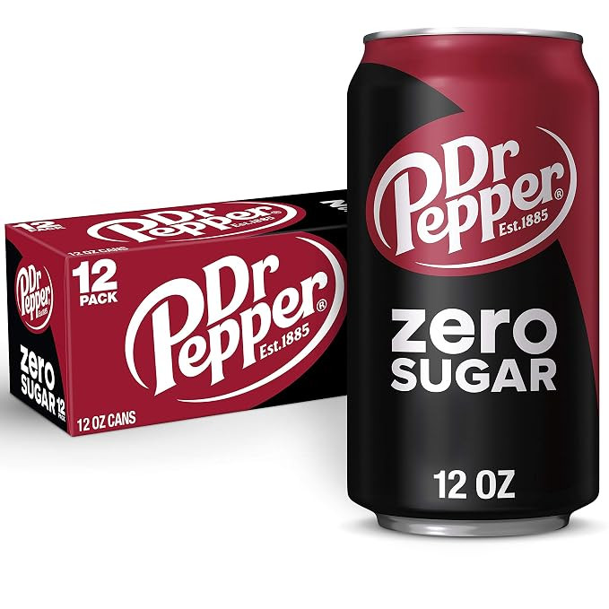 Dr Pepper, Zero Sugar, 12 Ounce, 12 Count | Amazon (US)