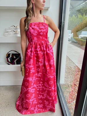 Red Meadows Mecca Dress | Amor lafayette