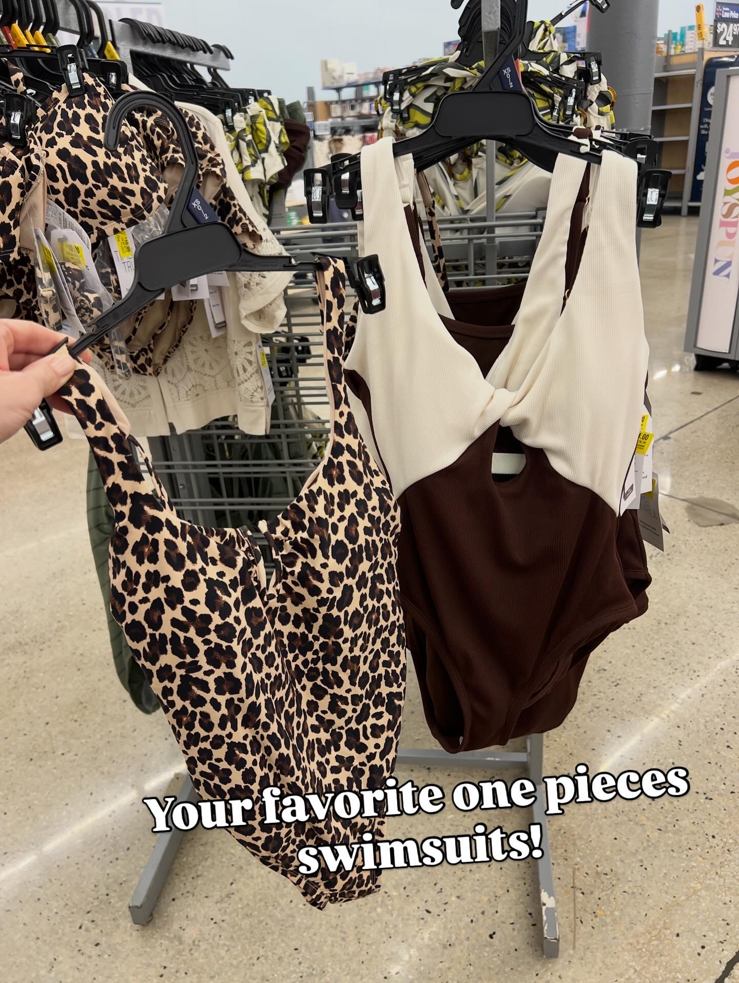 These Walmart one piece bathing suits have been popular but Budget Babe readers! Chic and comfortable with good coverage and support. #walmartswim 

#LTKSwim