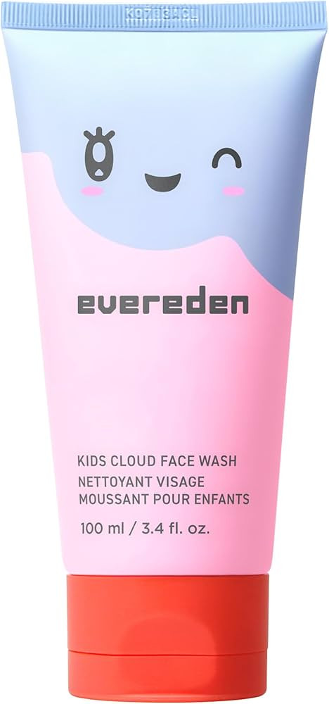 Evereden Kids Cloud Face Wash: Tropical Sorbet, 3.4 fl oz | Creamy & Fun Skin Care for Kids | Eas... | Amazon (US)
