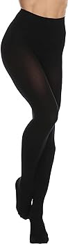 EVERSWE Women's 80 Den Soft Opaque Tights, Women's Tights | Amazon (US)