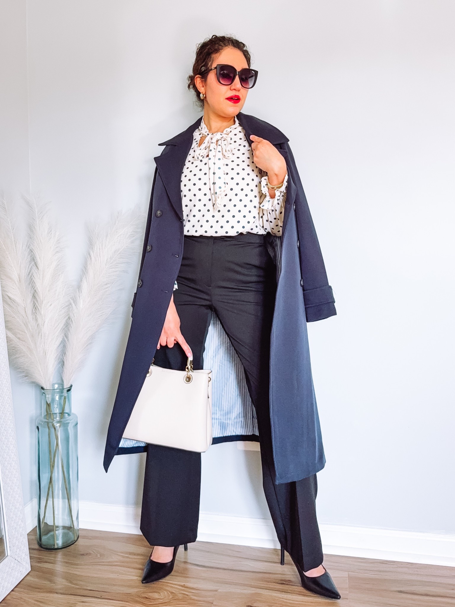 Workwear, spring outfit, office outfit, trench coat 

#LTKWorkwear #LTKStyleTip