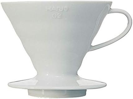 Hario V60 Ceramic Coffee Dripper, Size 02, White | Amazon (US)