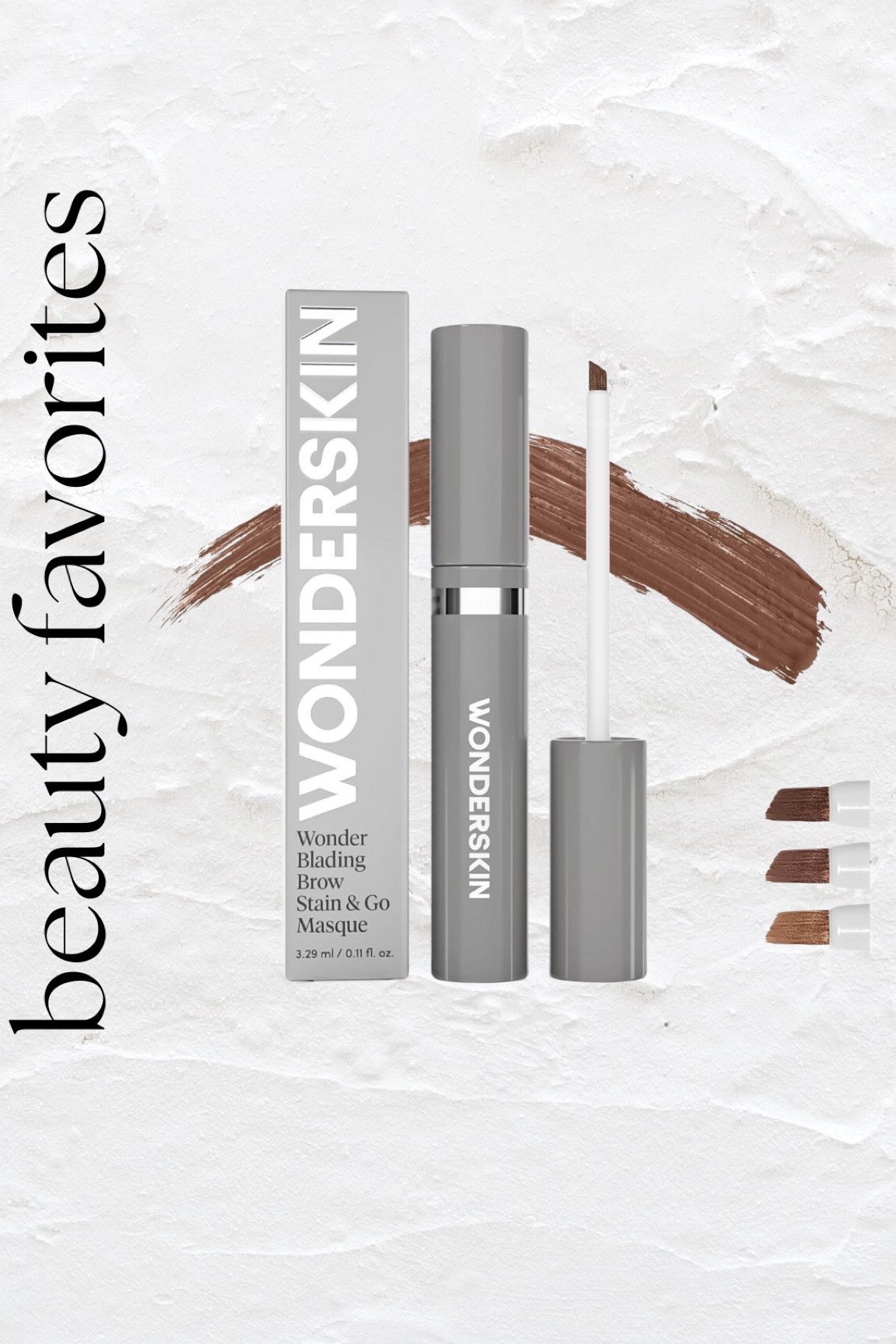 Beauty favorites: wonderskin brow stain 

#LTKFindsUnder50 #LTKBeauty