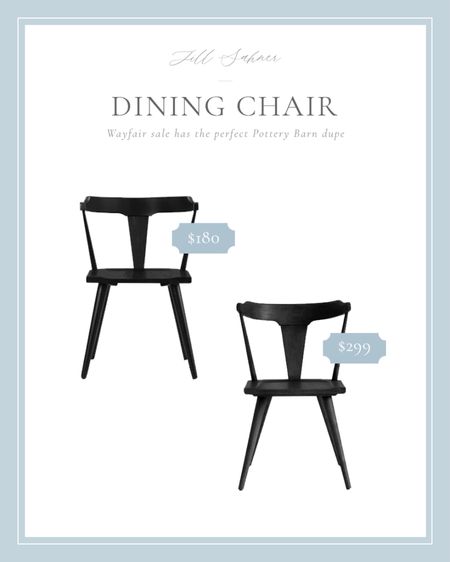 ✨Dupe alert✨ Wayfair has the perfect Pottery Barn dining chair dupe AND it’s on sale! We have these same chairs from Poly & Bark and they are truly identical to Pottery Barn’s. Run don’t walk!

#LTKsalealert #LTKhome