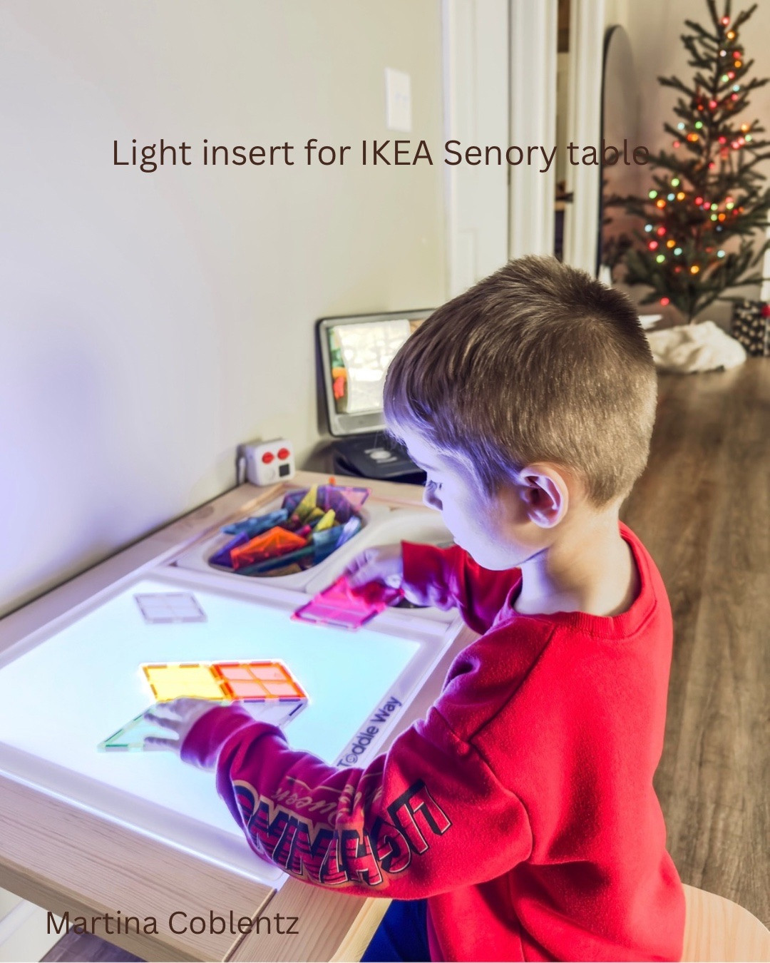 Our sons Christmas gift this year was the ikea sensory table and this light insert that sits perfectly into it. He has been playing with it since we opened gifts last night. Definitely a great item to add to your sensory table 



•light table •sensory table •toddler gift •Christmas gift 

#LTKGiftGuide #LTKKids #LTKmomlife