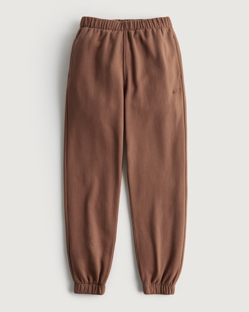 Women's Ultra High-Rise Fleece Dad Joggers | Women's Up To 60% Off Select Styles | HollisterCo.co... | Hollister (US)