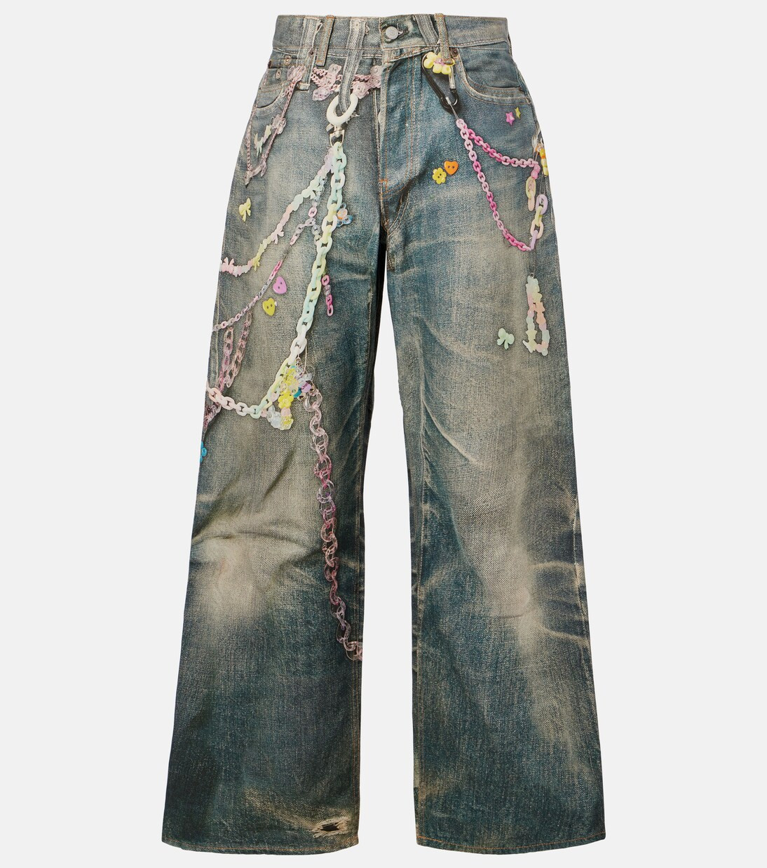 1981 Trompe l'oeil low-rise wide-leg jeans | Mytheresa (US/CA)