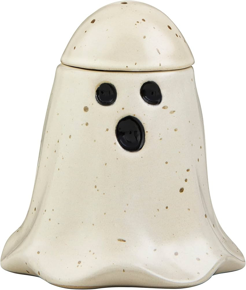 Mud Pie Halloween Candy Jar, 4" x 6", Ghost | Amazon (US)