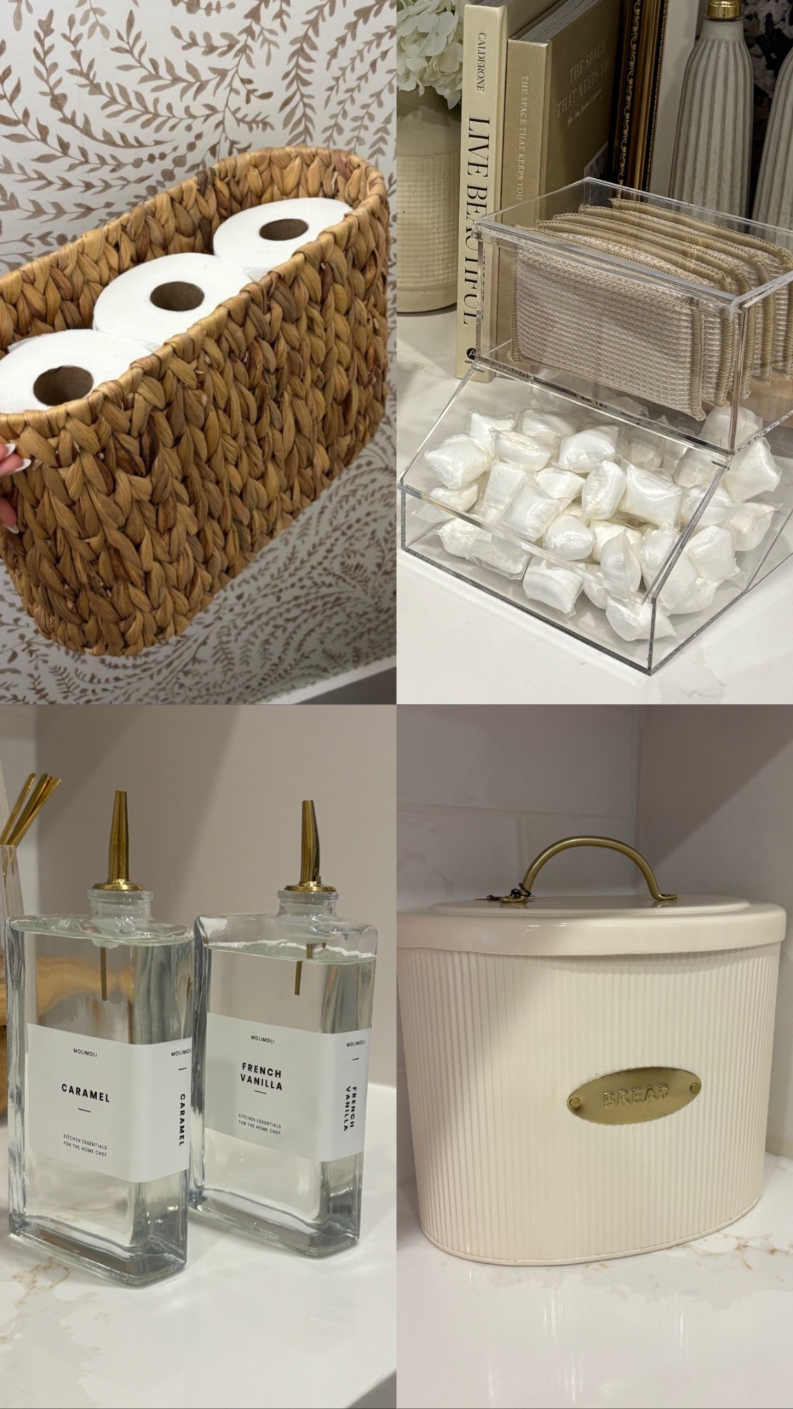 4 of my favorite home and organization finds! 

#LTKFindsUnder50 #LTKFamily #LTKHome