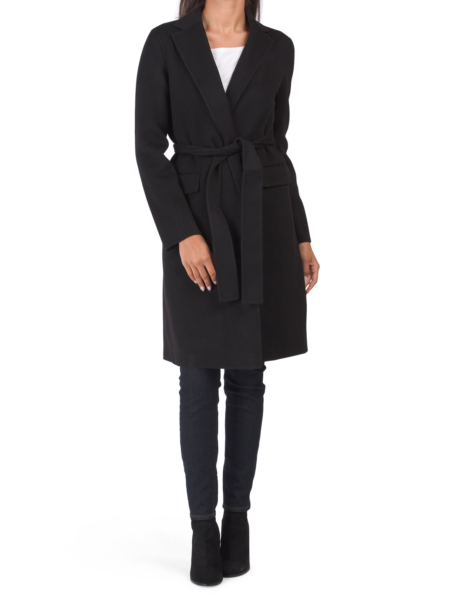 Double Face Wool Belted Coat | Luxury Gifts | Marshalls | Marshalls