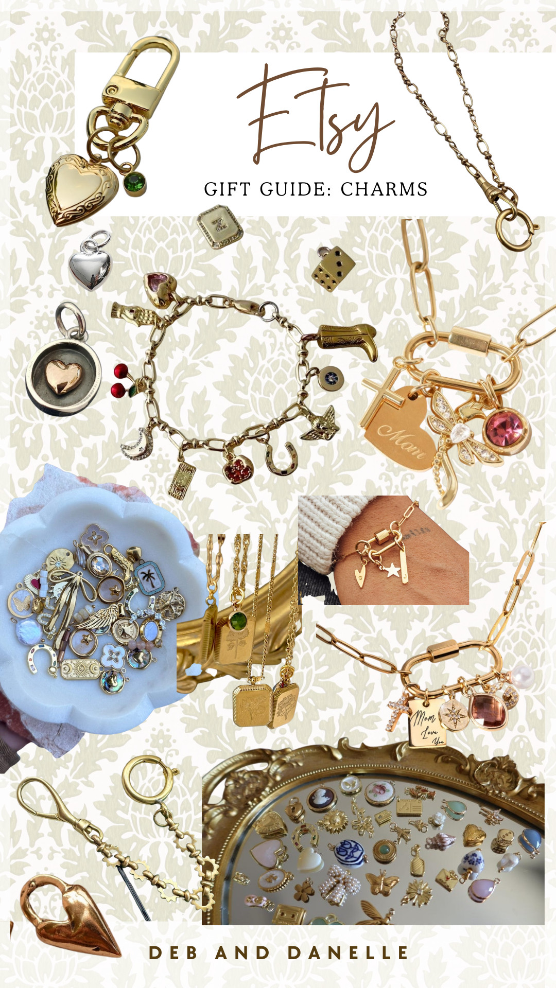 Valentine's Day is a time of love, both for others and for yourself, and gifting. @Etsy has so many amazing gifting options, including these charms. I rounded up some stunning charm necklaces, bracelets, and keychains that would make amazing gifts for yourself or your loved ones. #ad #Etsy #EtsyCreatorCo

 #LTKFindsUnder50

#LTKSeasonal #LTKselfcare