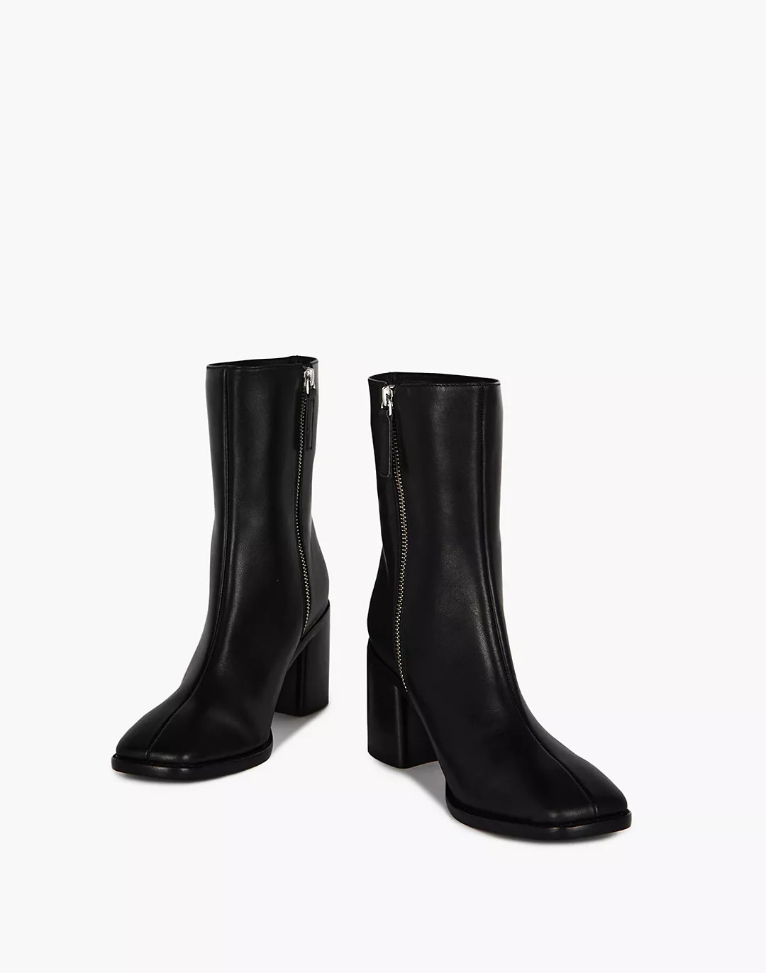 Intentionally Blank Leather Contour Boots | Madewell