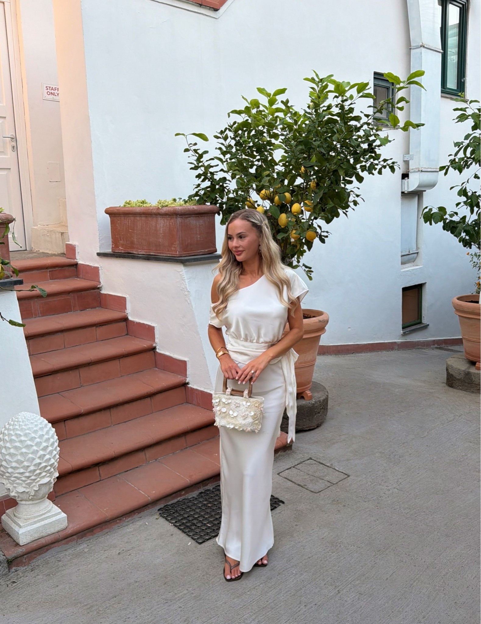 Dinner under the lemons 🍋 

Italy euro summer outfit fiancé white outfit engagement

#LTKuk