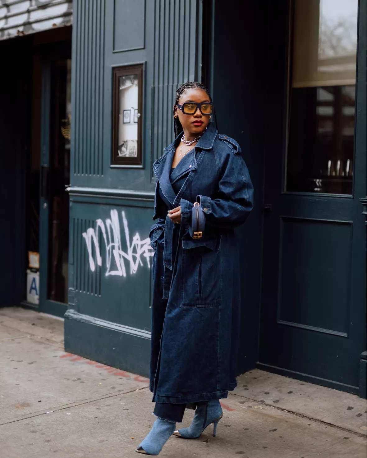 Vivi Denim Trench Coat … curated on LTK