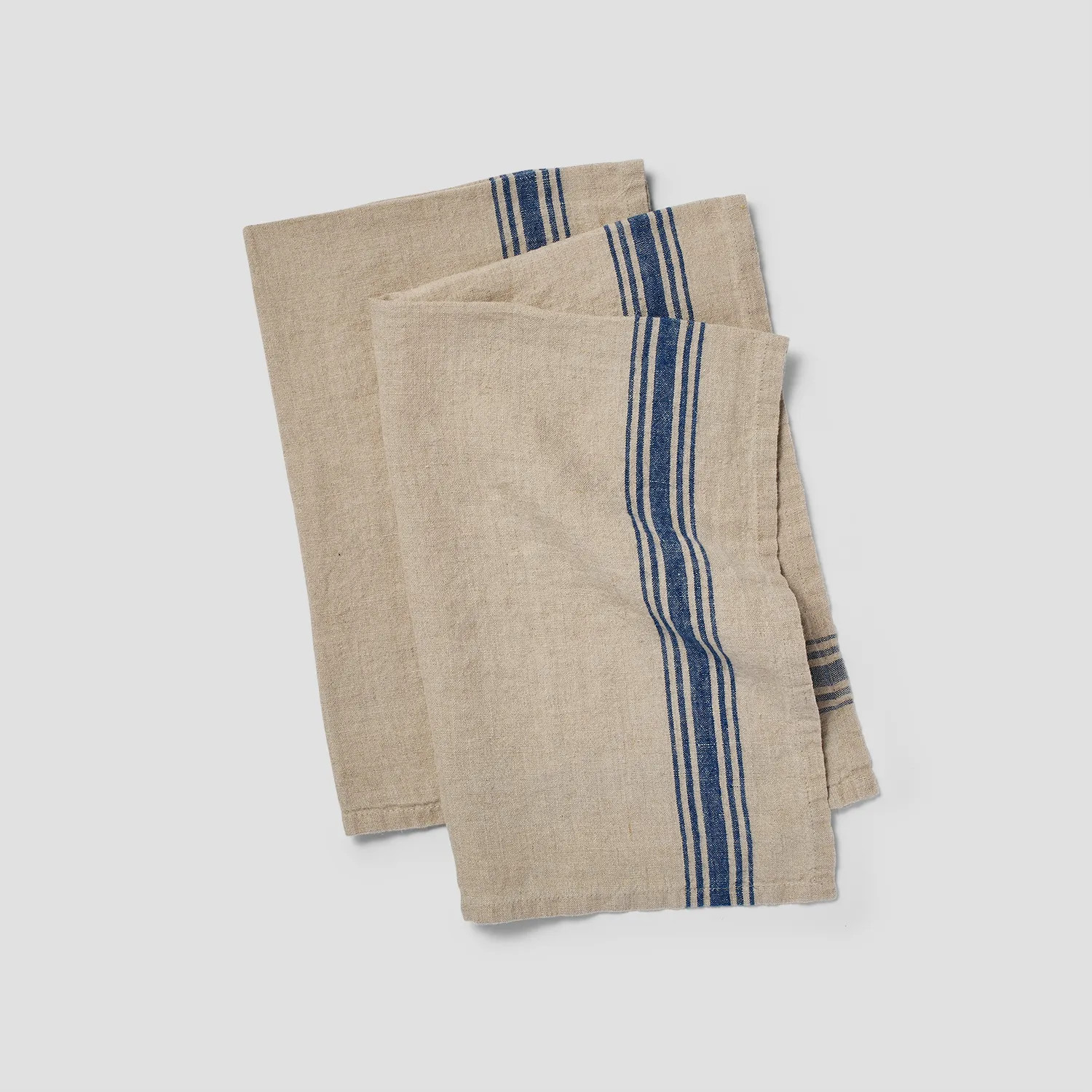 Sur La Table Classic Linen Stripe Towels, Set of 2 | Sur La Table