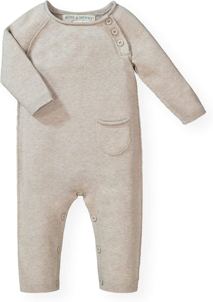 Hope & Henry Layette Raglan Sweater Romper | Amazon (US)