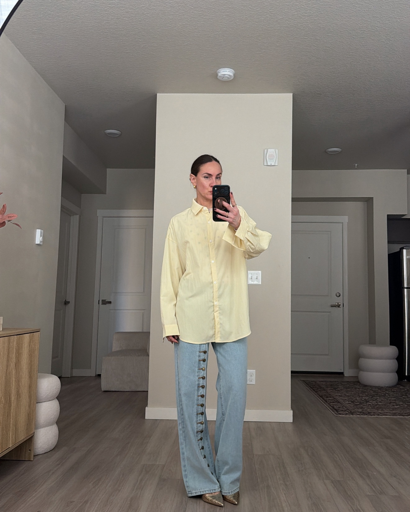 Revolve jeans and some tops I recently purchased.  