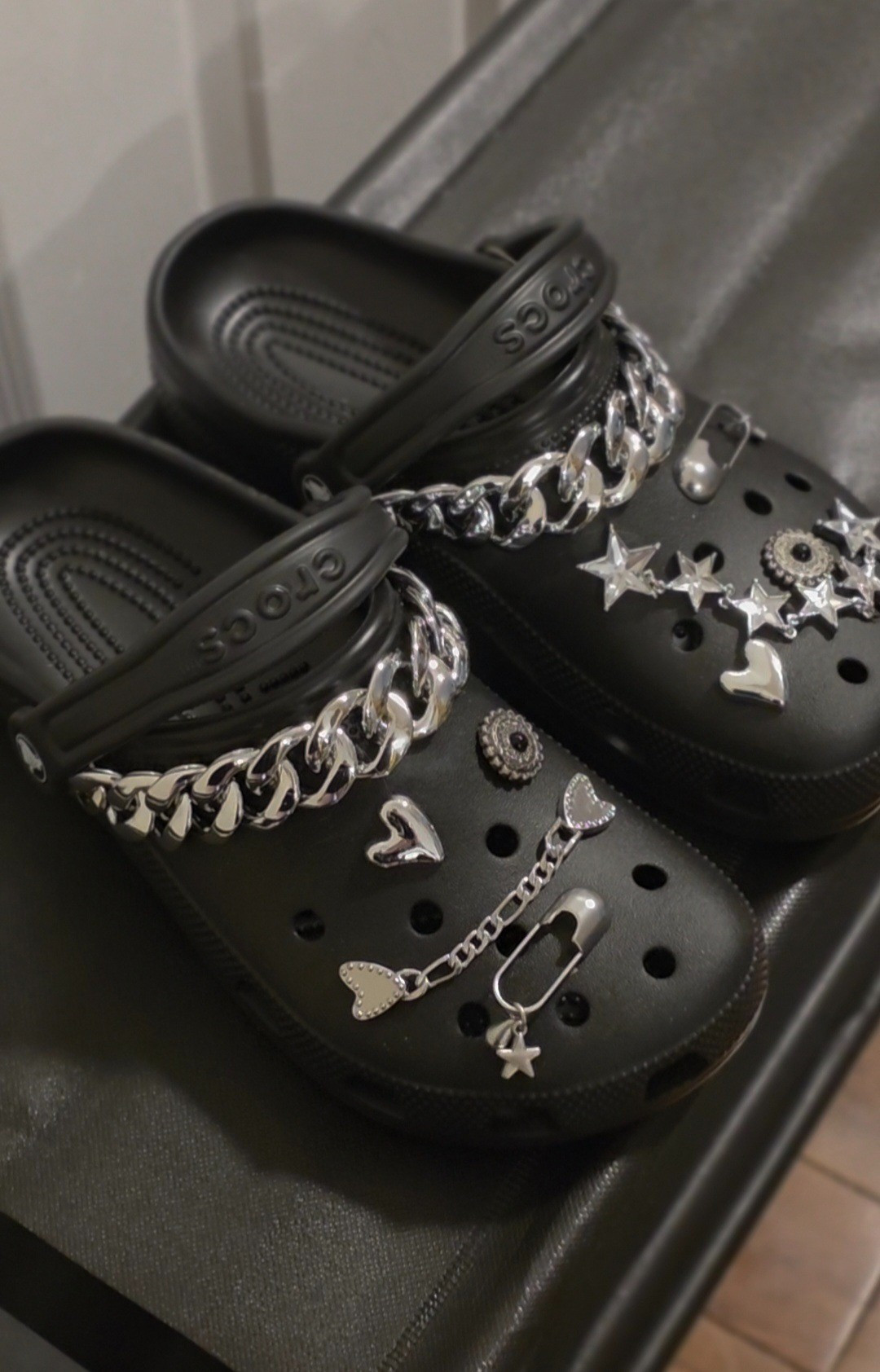 Alt girl crocs 

#LTKcanada #LTKsummer #LTKplussize