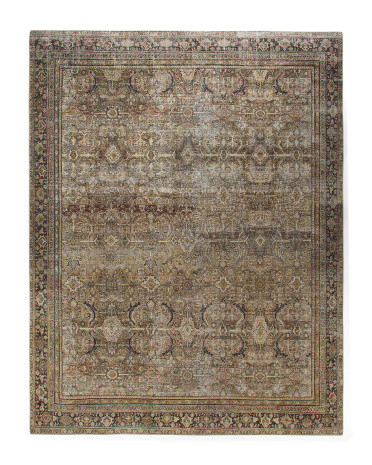 Vintage Look Flatweave Area Rug | Marshalls