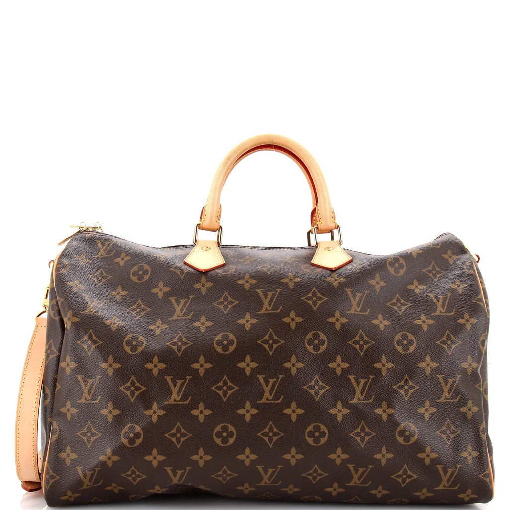 Speedy Bandouliere Bag Monogram Canvas 40 | Rebag