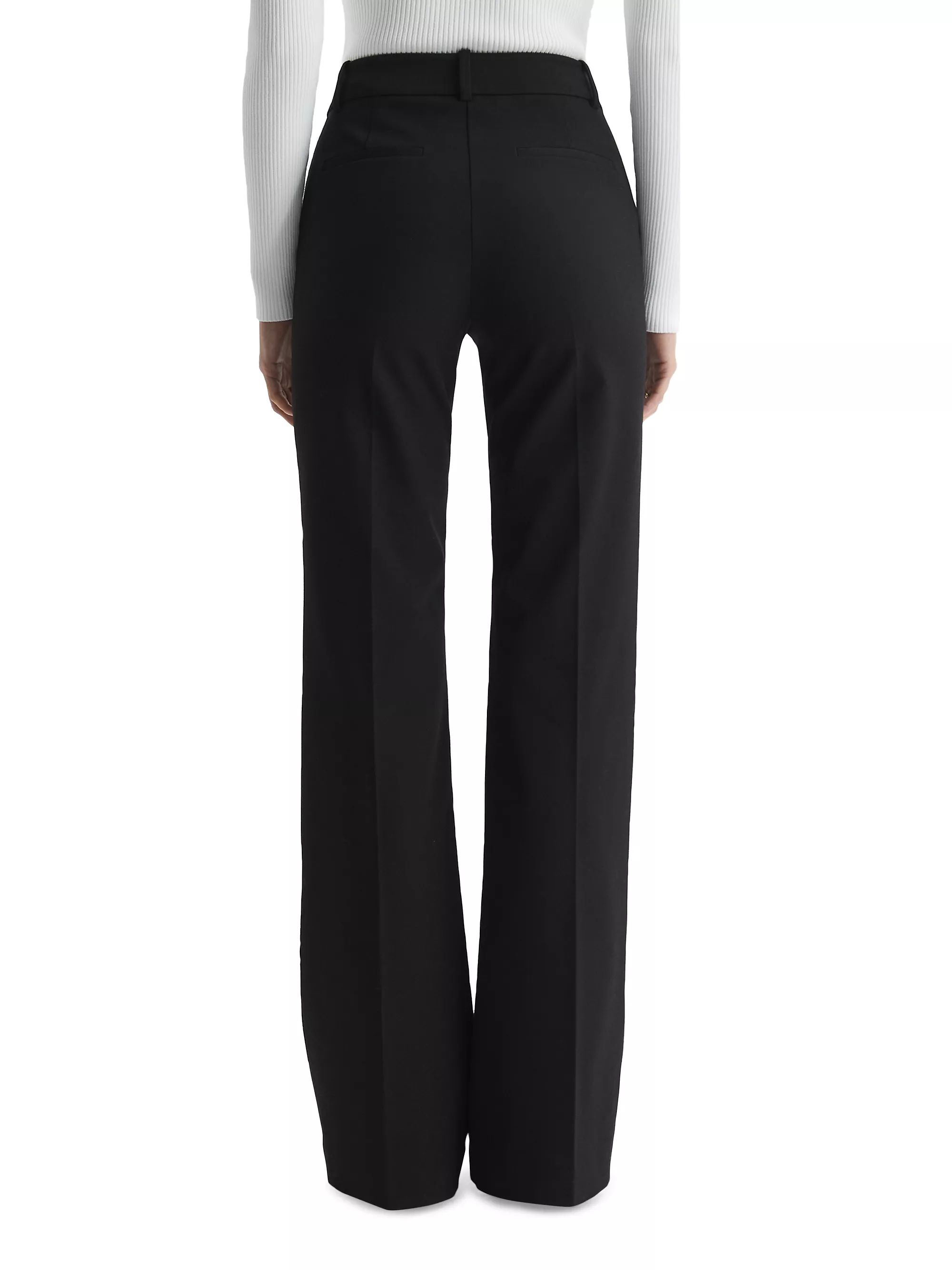 Claude Pin-Tucked Flared Pants | Saks Fifth Avenue