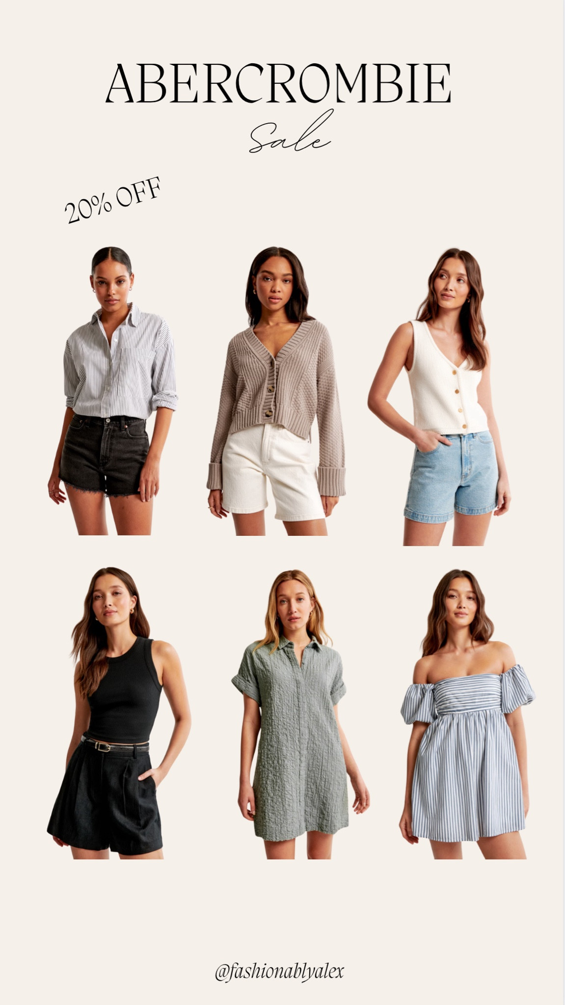 Shop my top picks from Abercrombies sale! Up to 20% off almost everything! 

#LTKsalealert #LTKstyletip #LTKmidsize