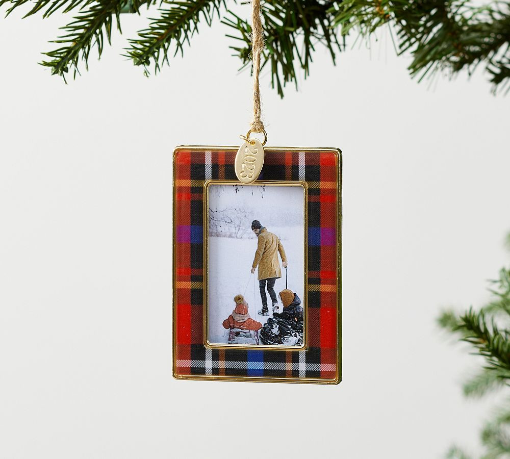 2023 Dated Enamel Frame Ornament | Pottery Barn (US)