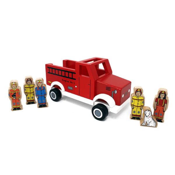 to the rescue magnetic fire truck | Ellifox
