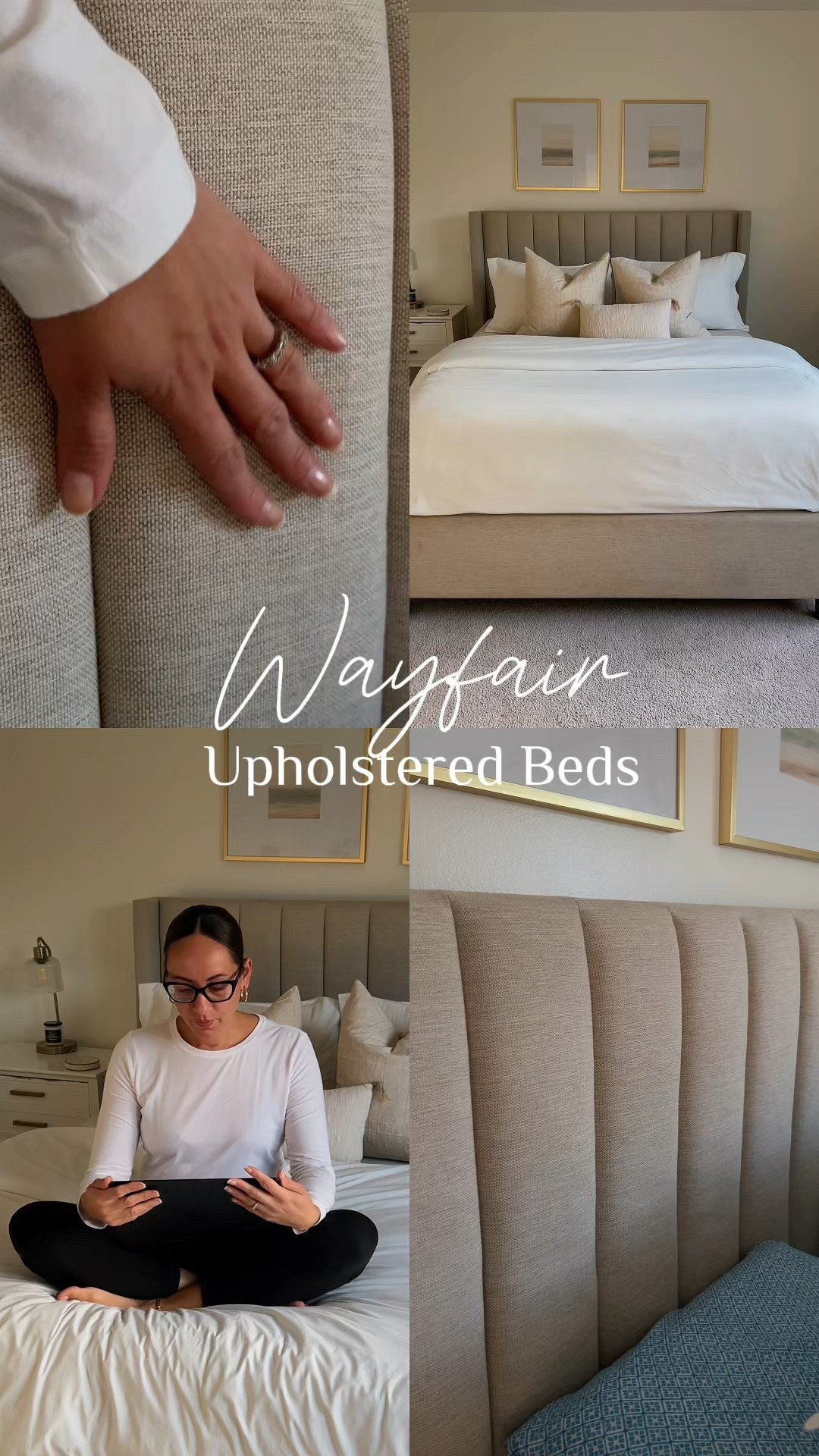 Wayfair Black Friday Sale. Upholstered beds in the $300 range and under ☺️

From Velvet to Linen. All rated 4 stars and above. 

#LTKHome #LTKSaleAlert