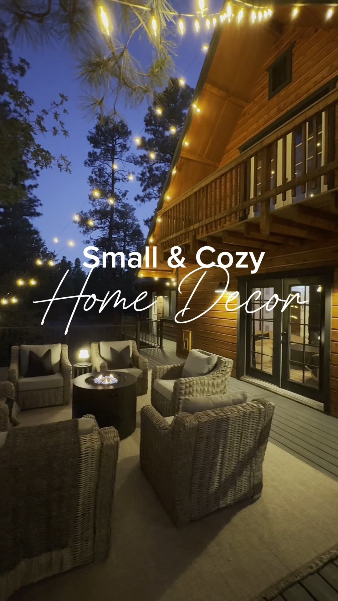 A simpler life ❤️

 Small home cozy decor at its best. It’s been a while since I’ve enjoyed the beautiful trees 🌲 and breathed in the fresh mountain air. ☀️ So glad to be back in this peaceful cabin retreat. 🤎


#smallhome #cozydecor #simpledecor #affordabledecor 
#cabindecor #cabinstyle #cabinlifestyle #cabinlife #cabindecorideas #cozycabin #cozycabins #moderncabin #cabinvibes #cabinporn


#LTKselfcare #LTKHome #LTKStyleTip