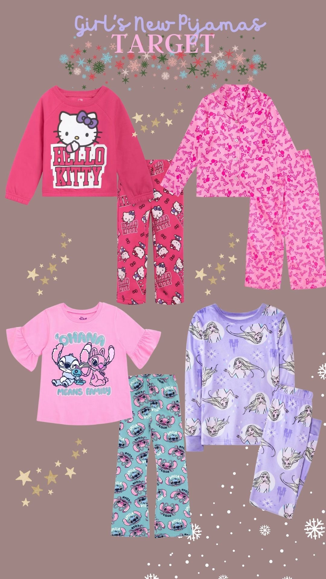 Girls’s pajamas 💤
Target finds 🎯
Little girl, big girls 🫶🏼

#LTKCyberWeek #LTKGiftGuide #LTKKids