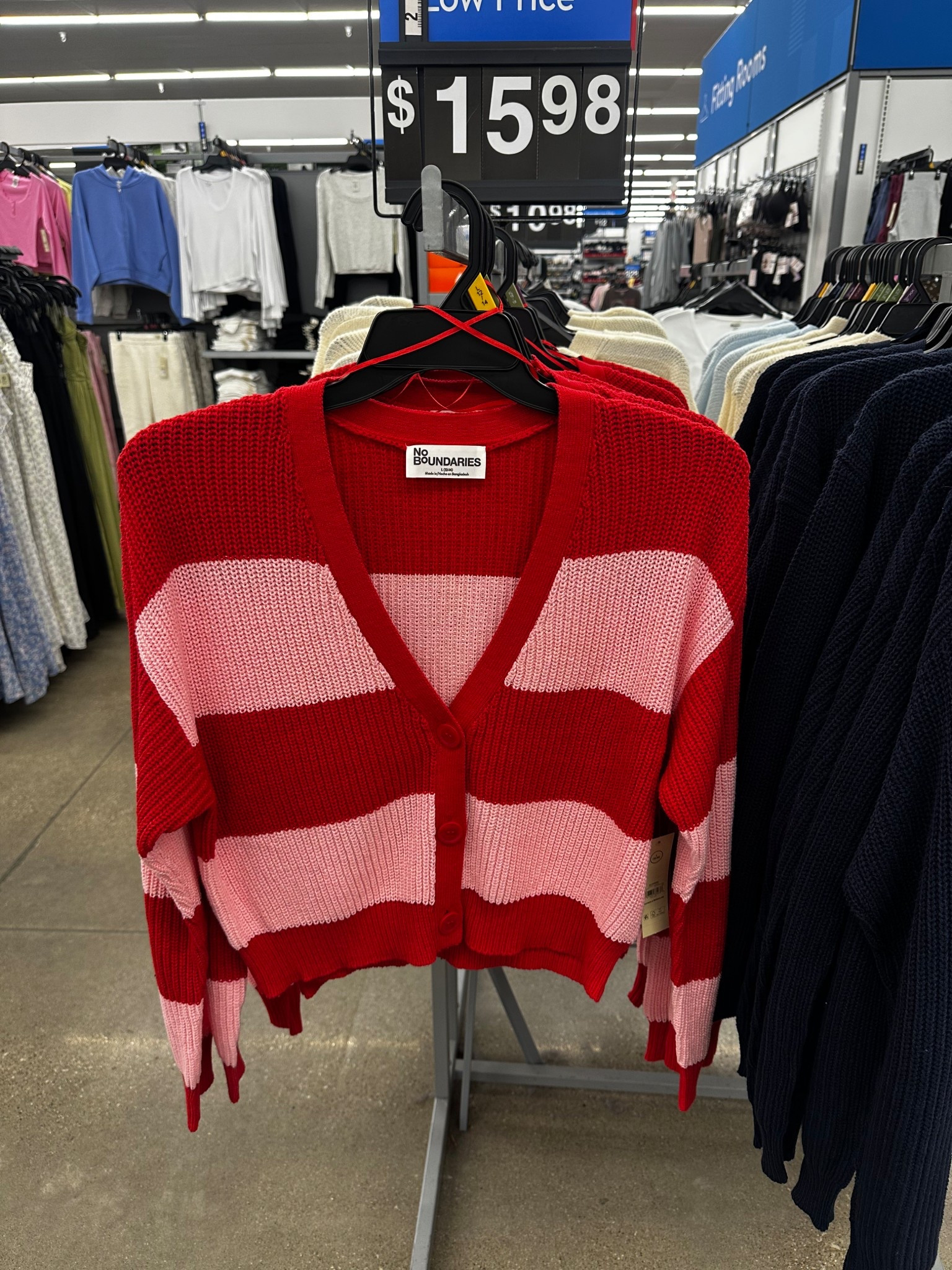 Red & Pink Striped Sweater from #Walmart

So cute for Valentine’s Day!
