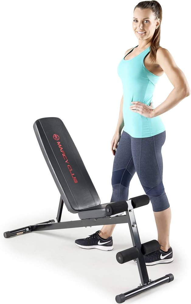 Marcy Multi-Position Adjustable Utility Bench for Home Gym Weightlifting and Strength Training | Amazon (US)