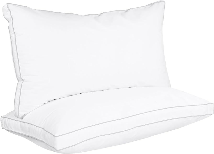 Utopia Bedding Bed Pillows for Sleeping King Size (White), Set of 2, Cooling Hotel Quality, Gusse... | Amazon (US)