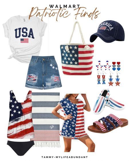 Walmart patriotic finds
#walmartfinds

#LTKfindsunder50 #LTKswim #LTKstyletip