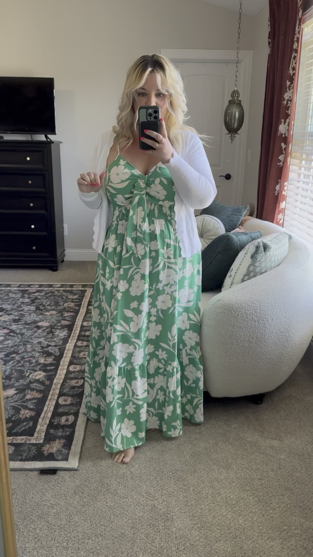 I have this floral maxi dress in 5 color ways bc I love it so much! 

#LTKMidsize #LTKPetite #LTKFindsUnder50