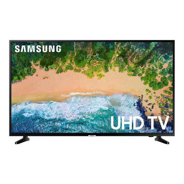 Samsung 55" Smart 4K HDR UHD TV - Glossy Black (UN55NU6900) | Target