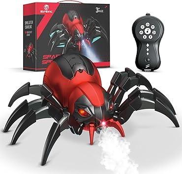 sumsync Remote Control Spider Kids Toys - Realistic RC Spider, Music Effect, LED Light, Toys for ... | Amazon (US)