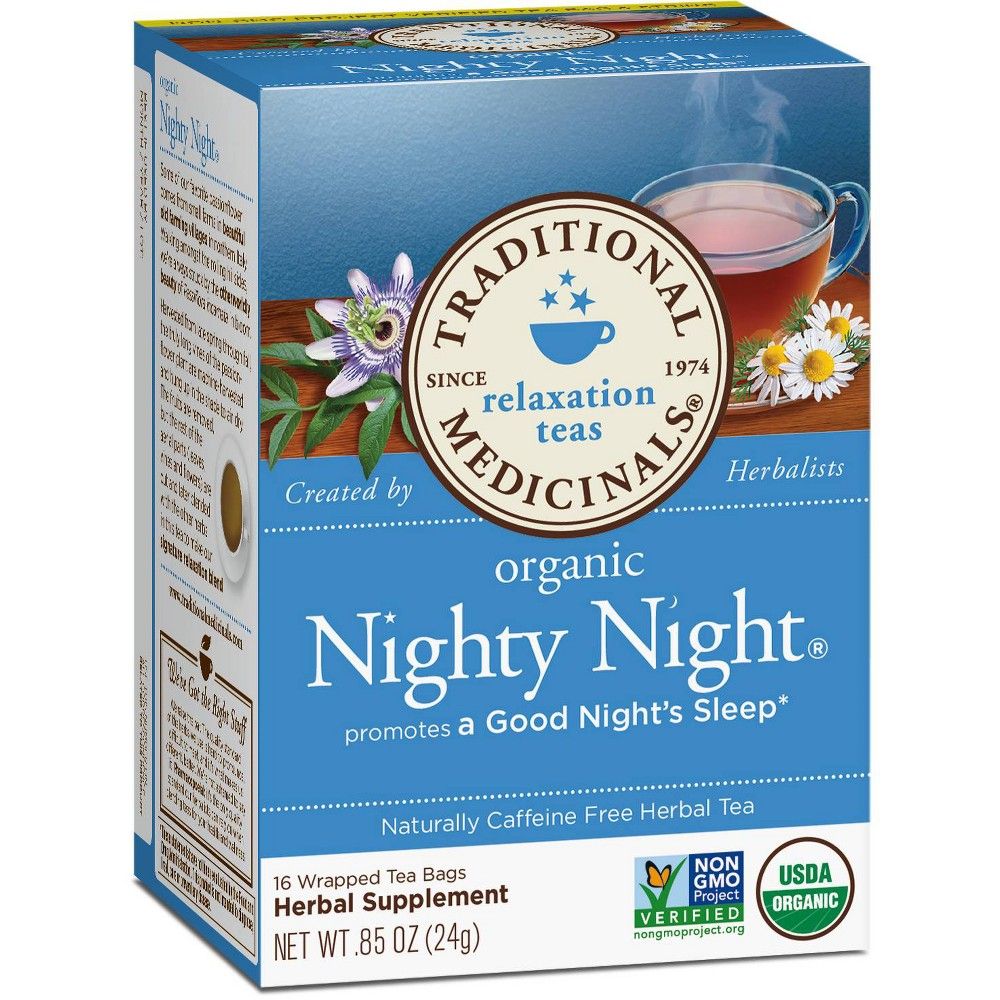 Traditional Medicinals Nighty Night Organic Tea - 16ct | Target