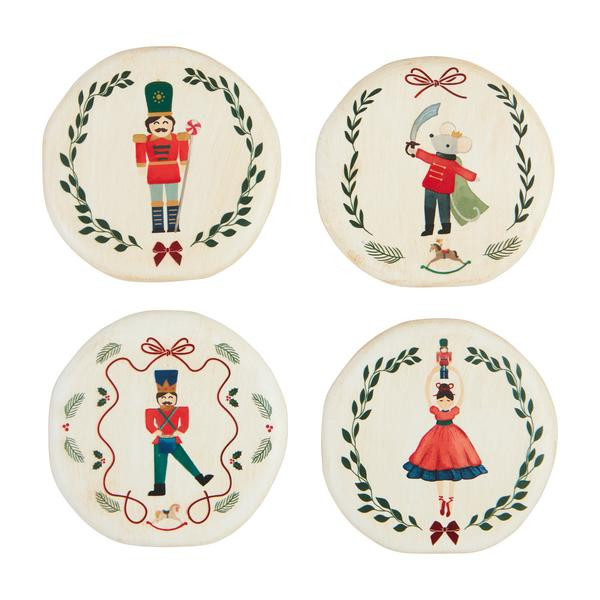 Nutcracker Coaster Set | Mud Pie