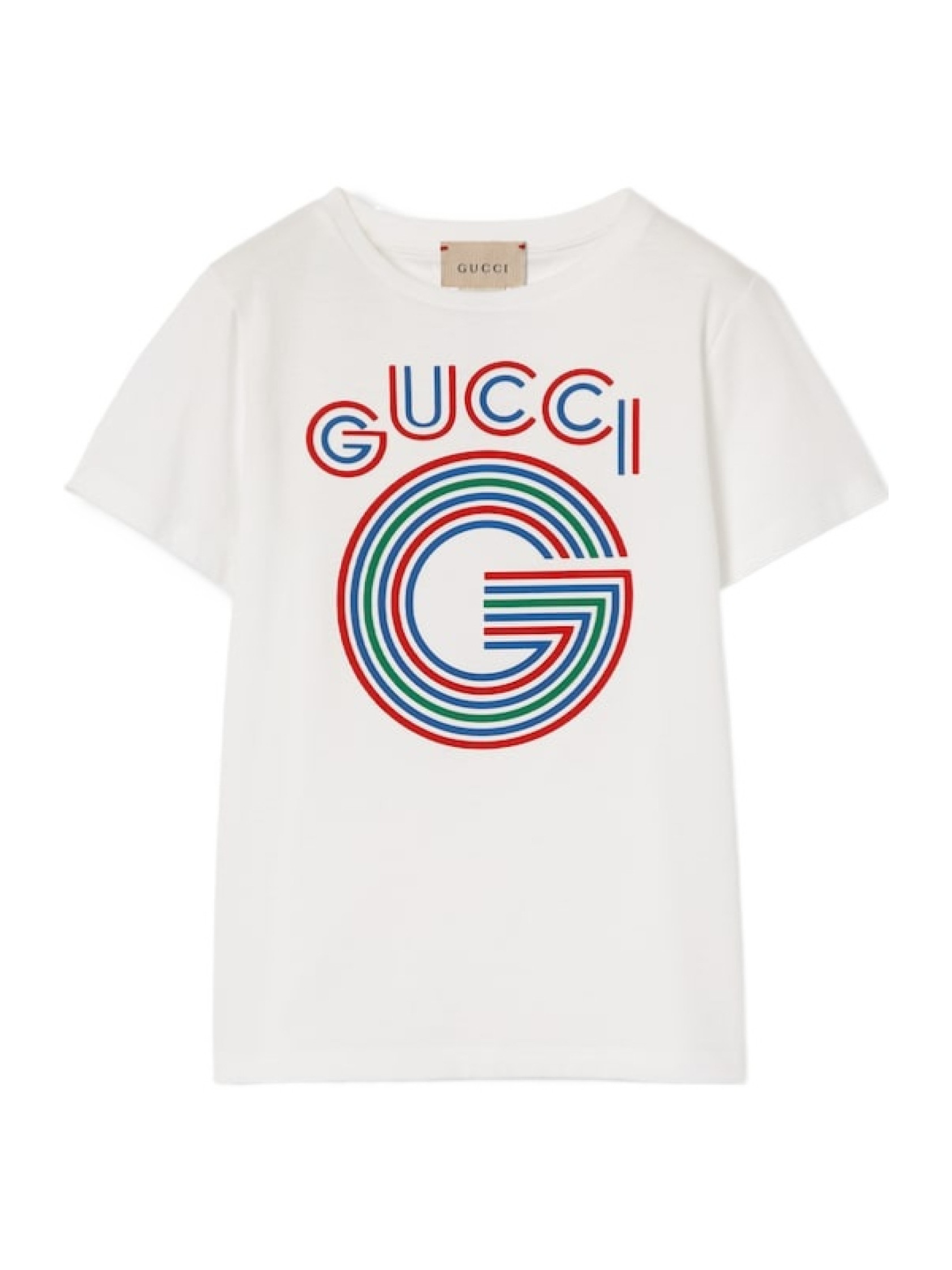 Gucci Kids Logo Printed Crewneck T-Shirt | Senser US