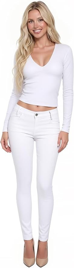 Hybrid & Compan Women's High‑Rise Push‑Up Shaping Stretch Denim Skinny Jeans       
        
... | Amazon (US)