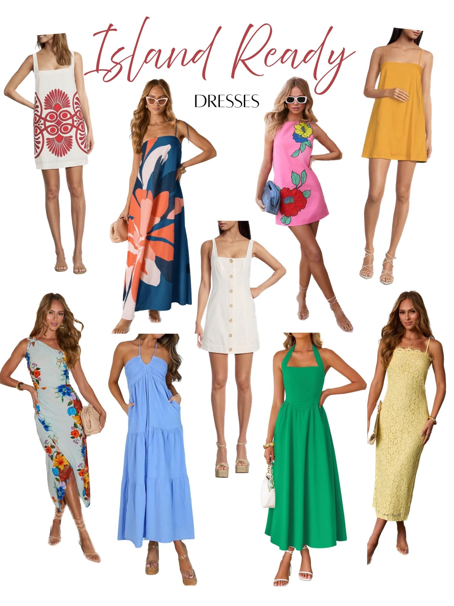 Heading on a tropical vacation? The research to prep myself for our trip to Hawaii for spring break has officially begun! Spring and summer vacation dresses at budget friendly prices 🌺 

#LTKTall #LTKFindsUnder100 #LTKTravel